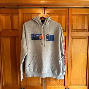 Champion Gray Sweatshirt Casual Hoodie